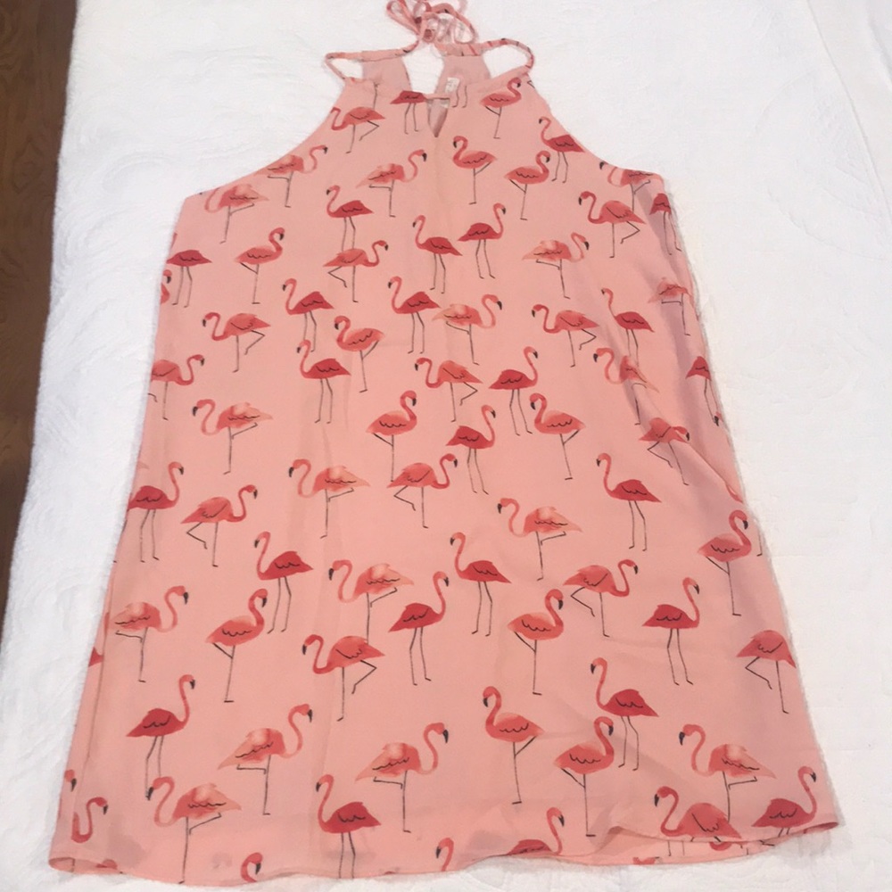 Finn & Grace Pink Flamingo Dress